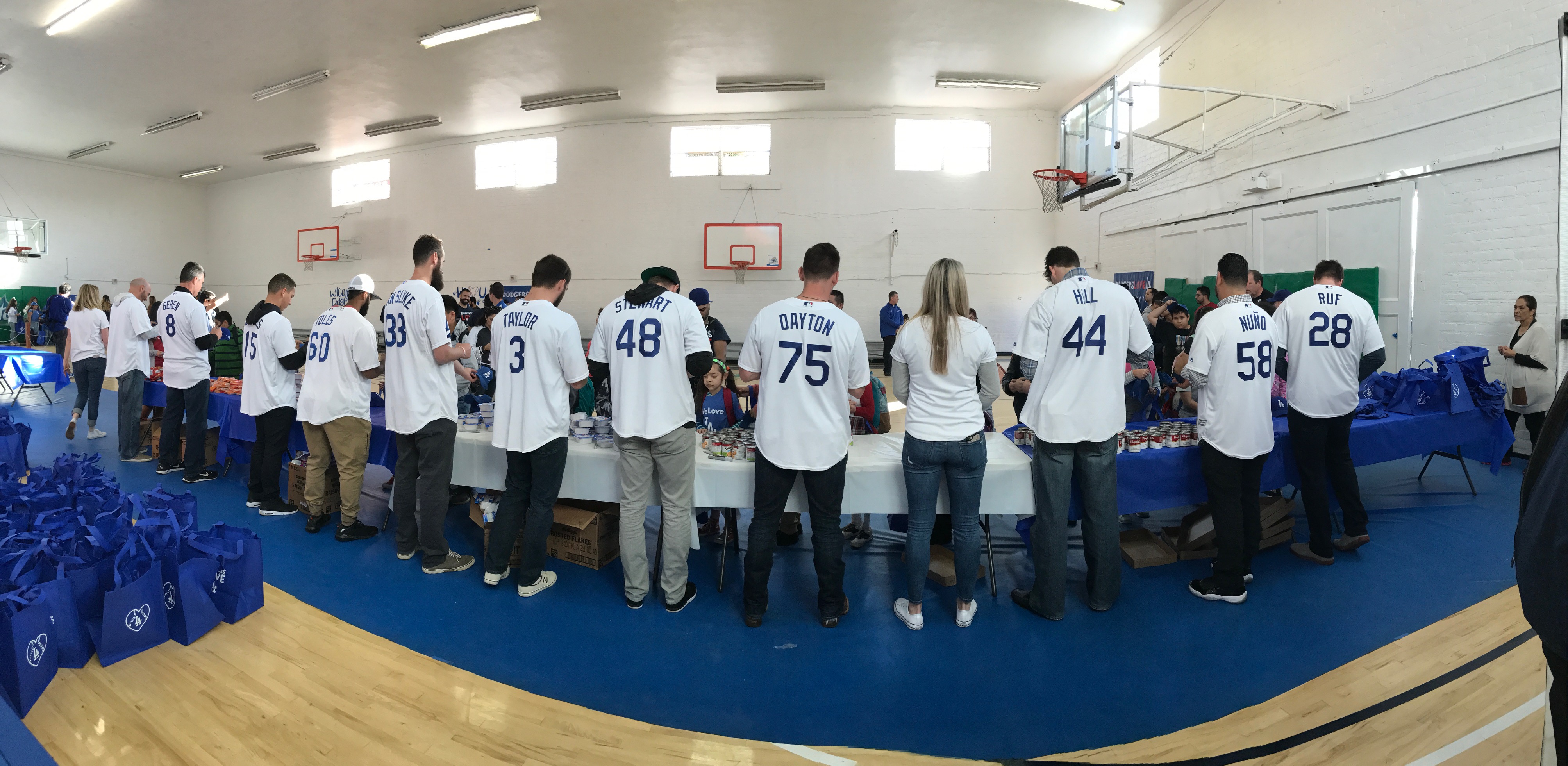 Los Angeles Dodgers Hit Hunger Out of the Park