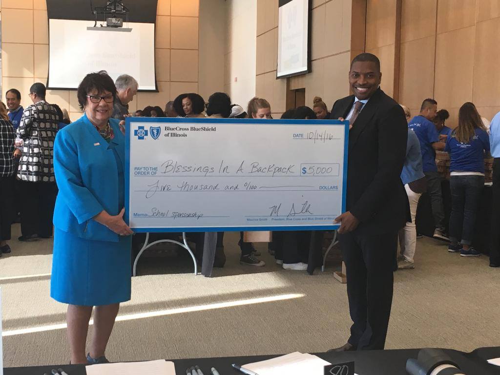 Blue Cross and Blue Shield of Illinois Gives Back!