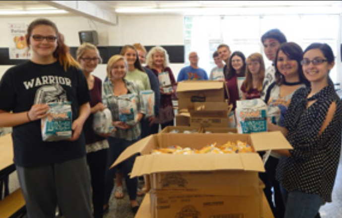 Generous donation doubles number of children who will receive weekly Blessings in a Backpack