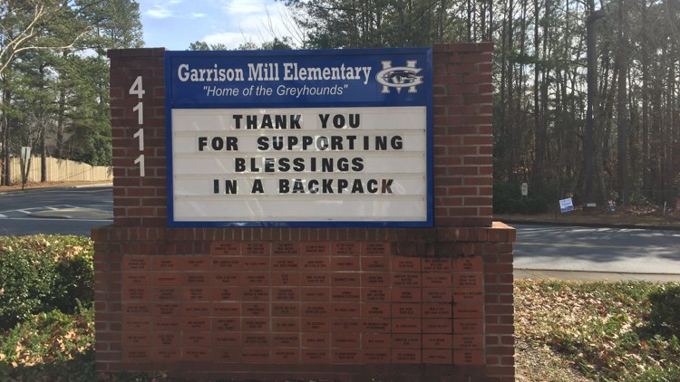 Holiday Blessings in a Backpack Delivered to Children in Atlanta