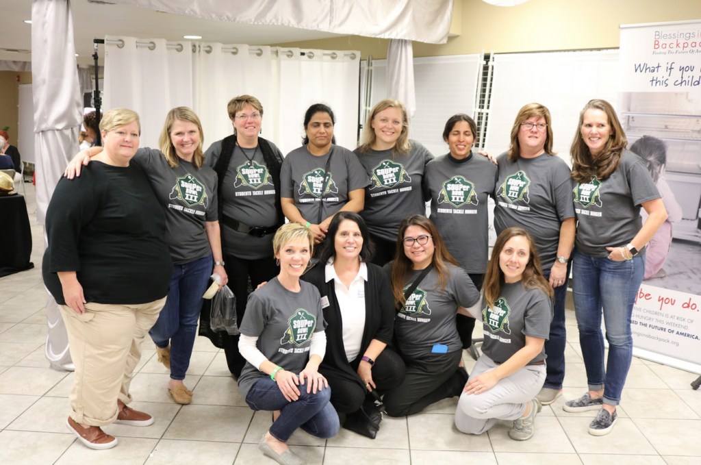 SOUPer Bowl 18 volunteers