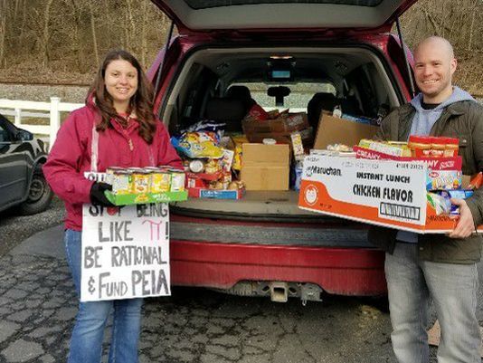 W. Va. teachers packed lunches for their needy students before going on strike