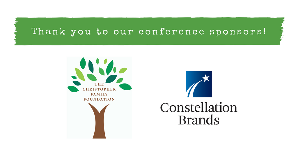 Conference Sponsors:Christopher Family Foundation and Constellation Brands