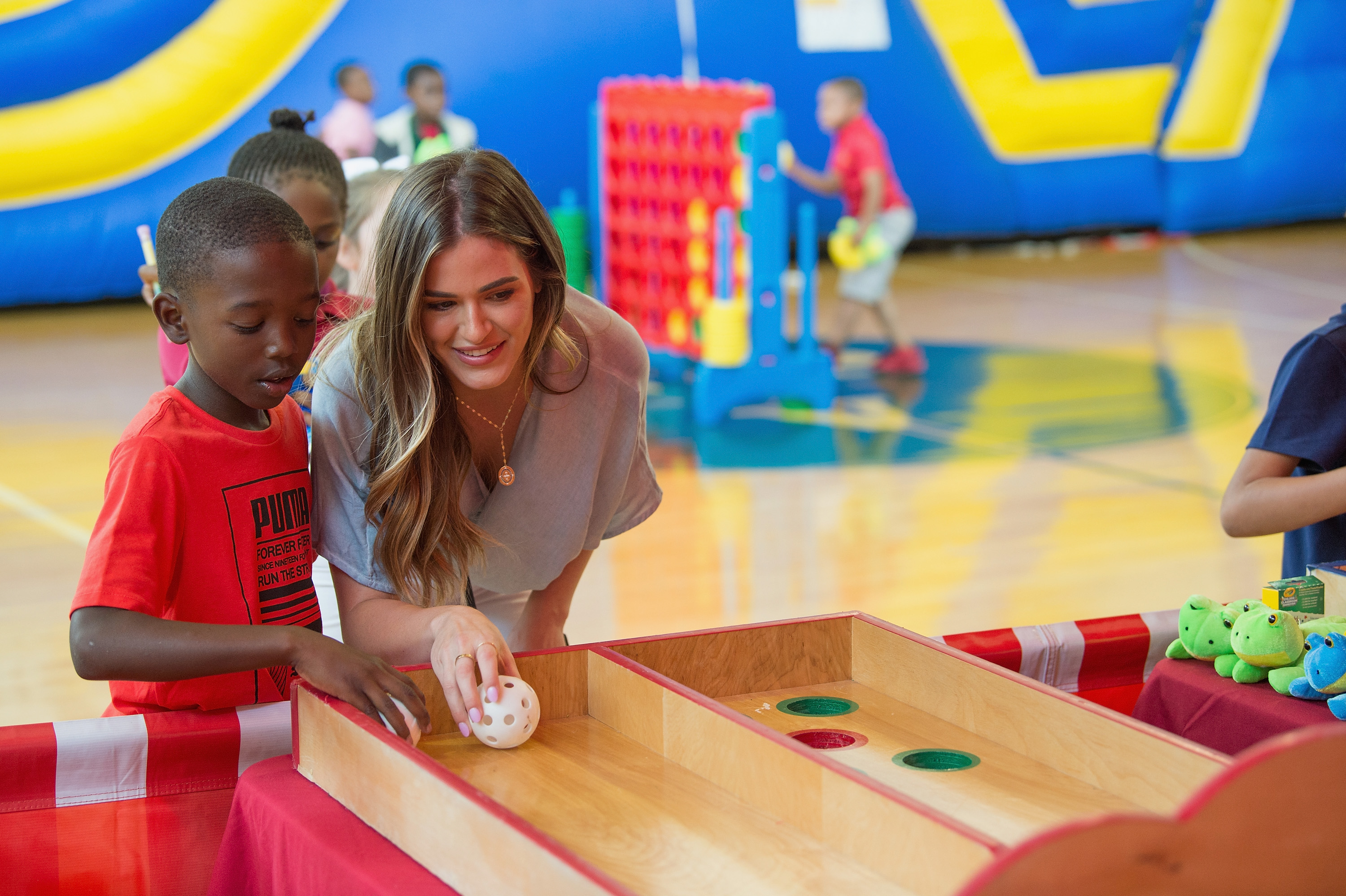 Vera Bradley + JoJo Fletcher Surprise Dallas Kids with New Backpacks and Carnival