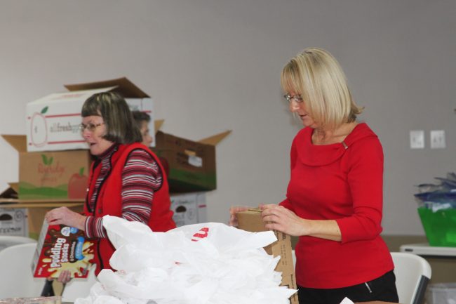 Manistee Blessings in a Backpack Delivers Food Despite Snow Days