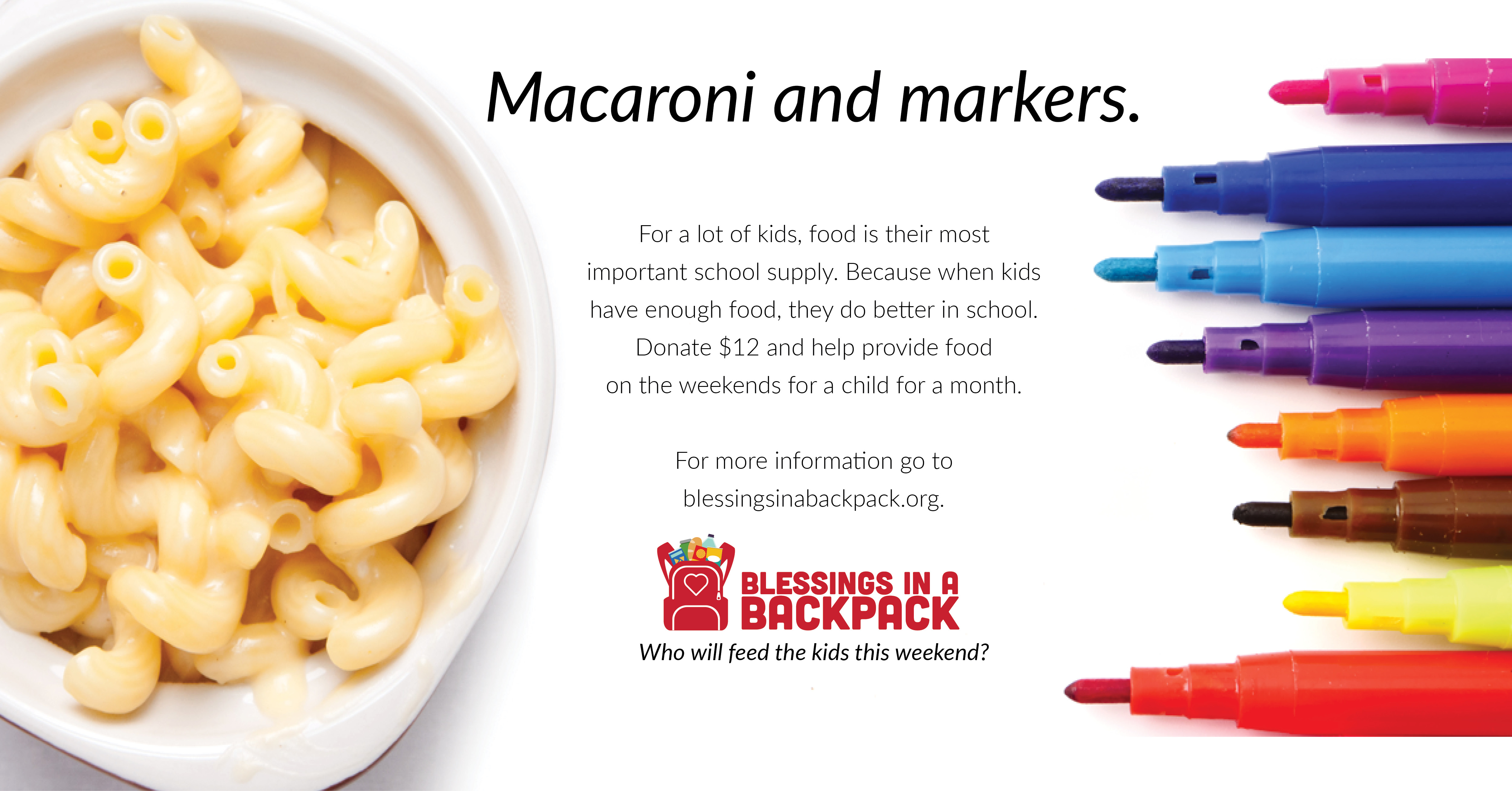 Macaroni and Markers