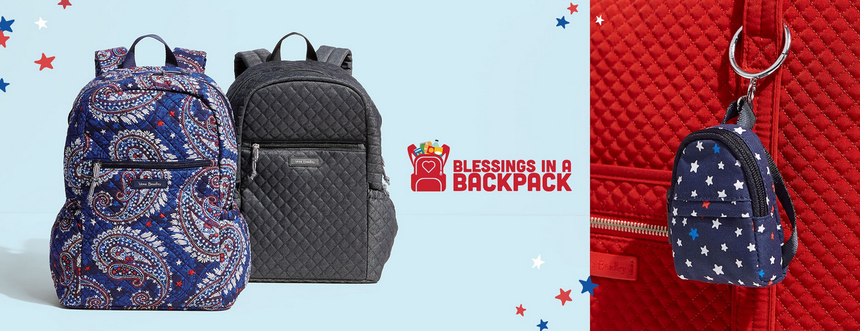 Vera Bradley Partners with Blessings in a Backpack