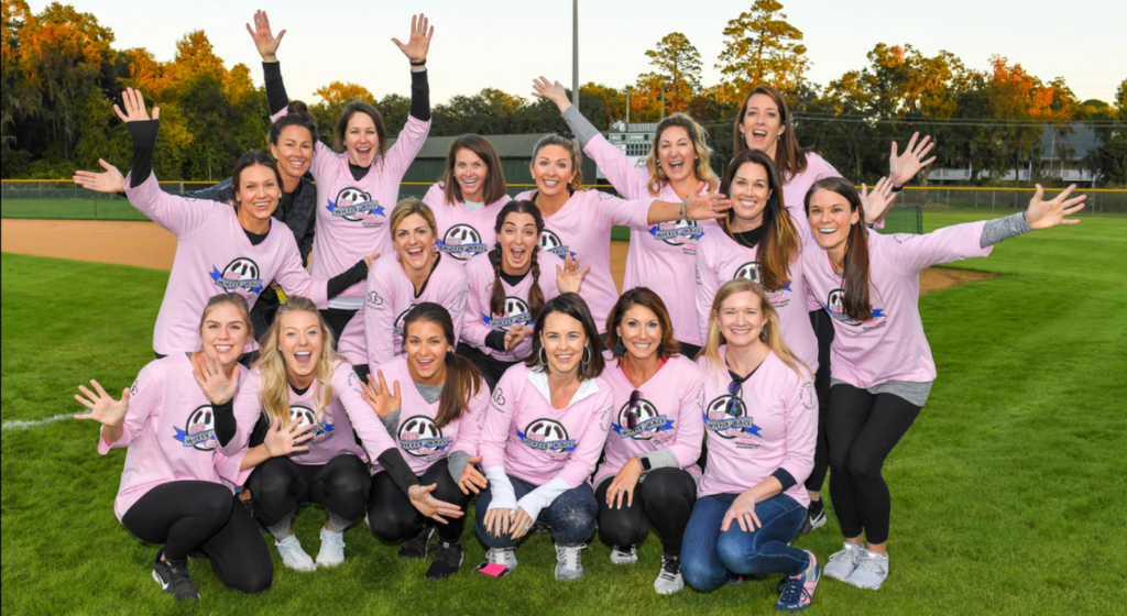 PGA Tour Wives at the Wiffle Ball Classic