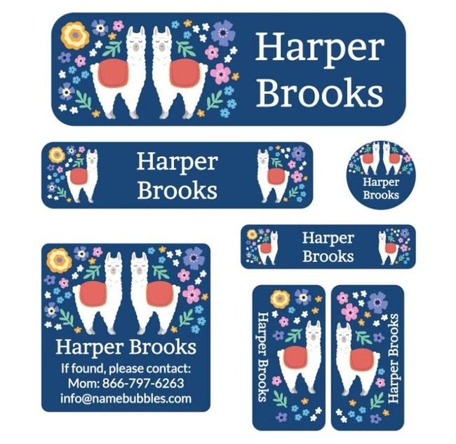 NameBubbles Harper Brooks