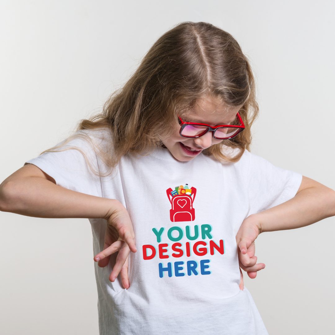 shirt design contest girl picture of girl looking down at her shirt
