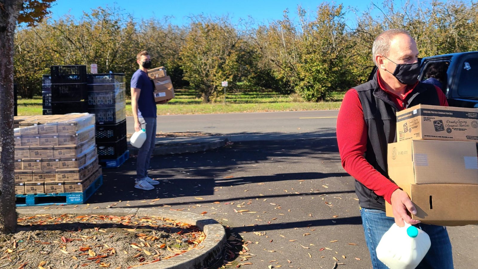 Thousands of pounds of fresh food delivered to families in Northwest Oregon