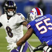 People: Bills Fans Raise Money in Honor of Lamar Jackson After Ravens Quarterback Got Injured in Playoff Game