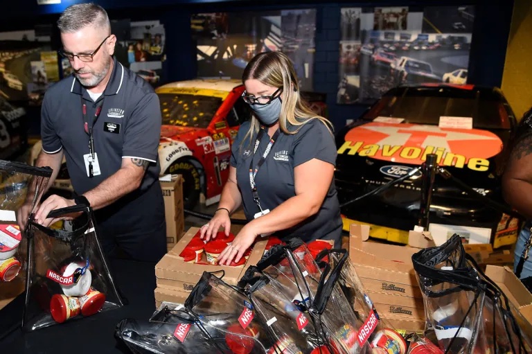 Darlington Raceway packing event