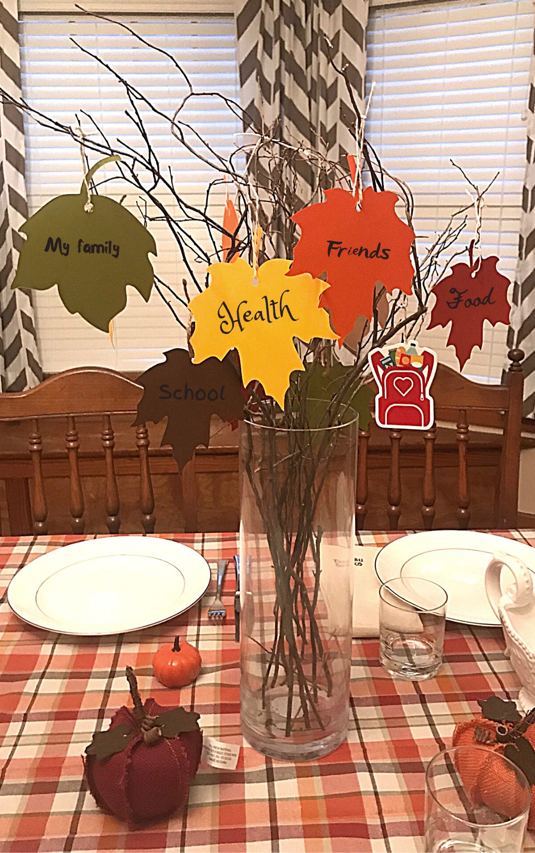 Create a “Family Tree” For Thanksgiving