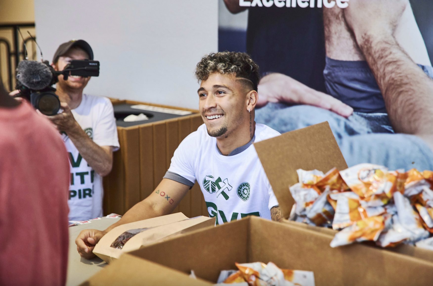 Timbers packing event