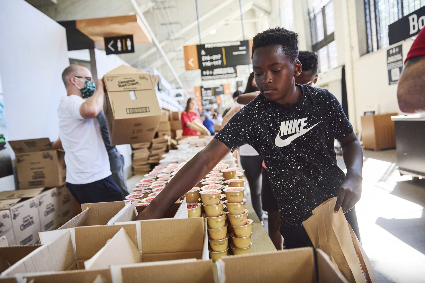 Timbers packing event