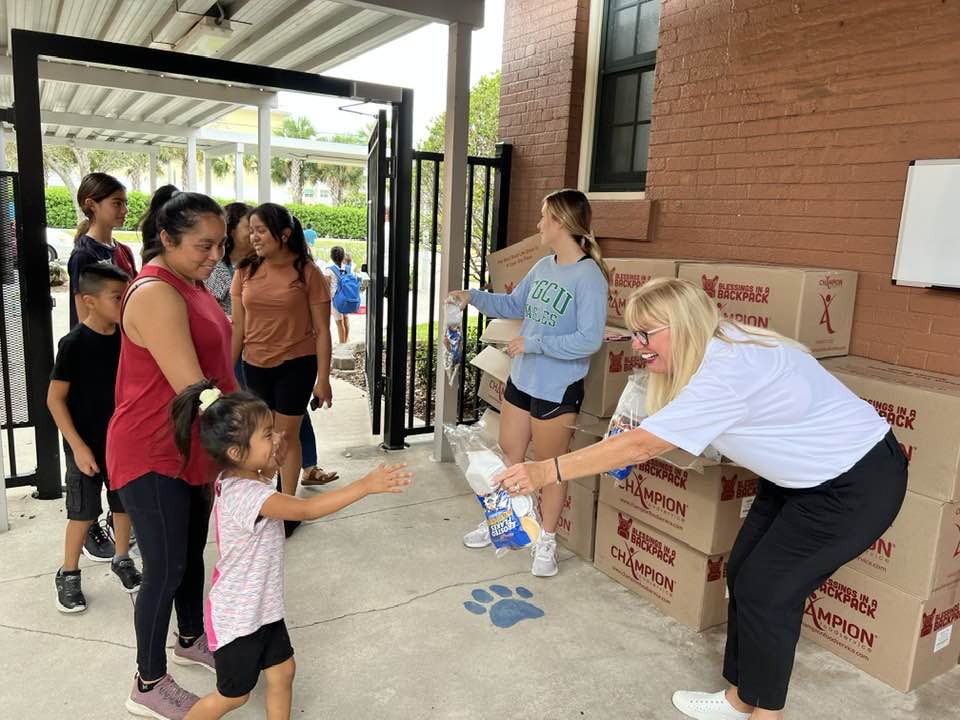 Blessings in a Backpack feeds nearly 10,000 children since Ian