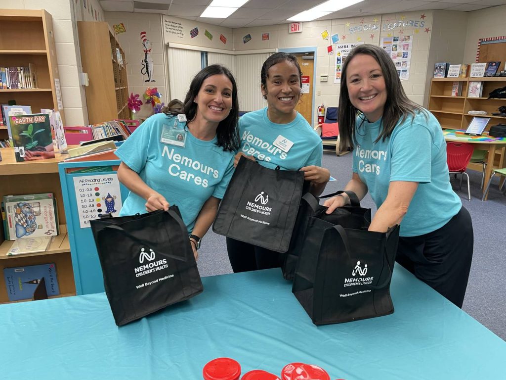 Nemours Children’s Health, Blessings in a Backpack Address Food Insecurity in Orlando Schools