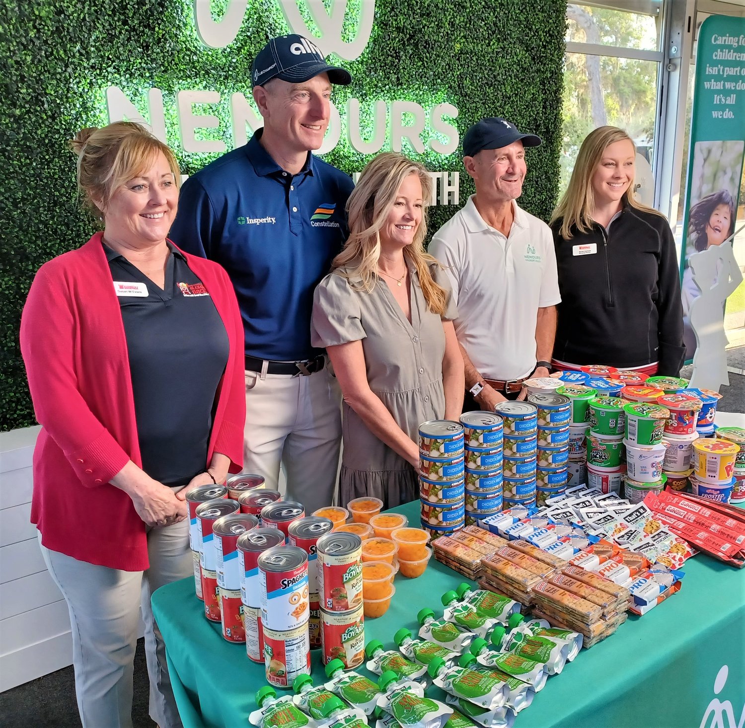 Nemours Children’s Health Tees Up support for Blessings in a Backpack at THE PLAYERS Championship with the Jim & Tabitha Furyk Foundation