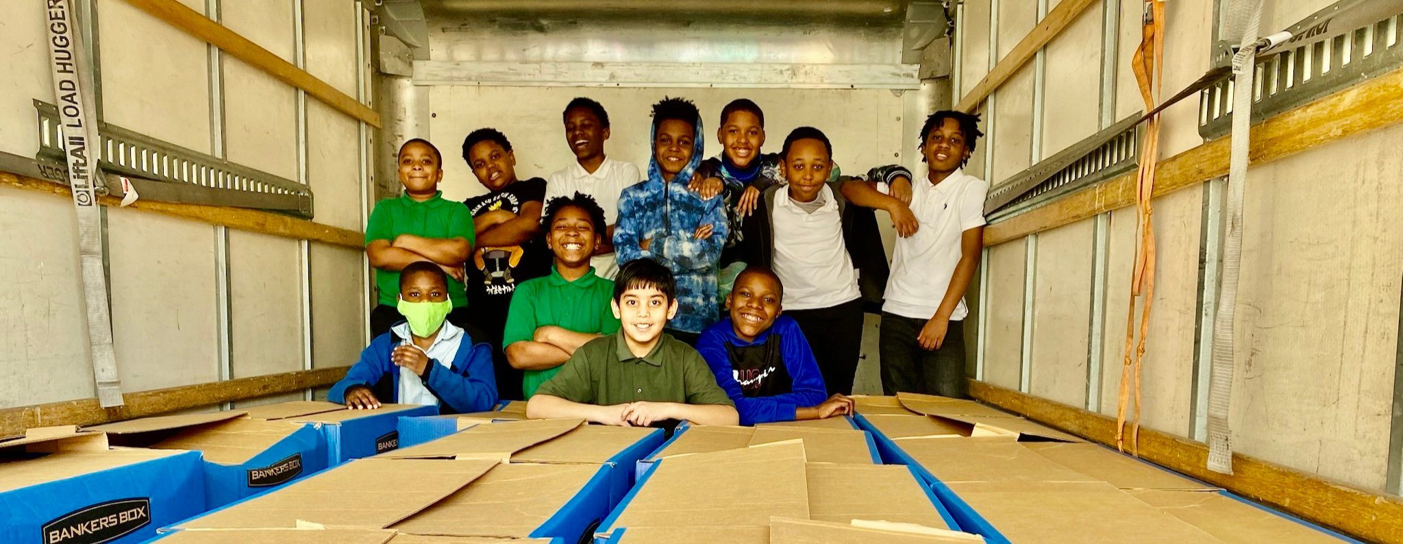 JASSAC Delta Sigma Theta’s and Shure Music Company Pack 3000 Bags for Harvey Public Schools