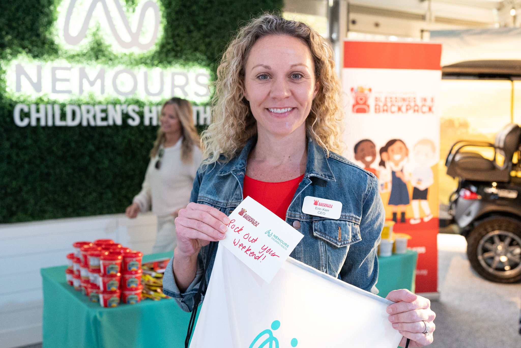 Blessings in a Backpack CEO Erin Kerr
