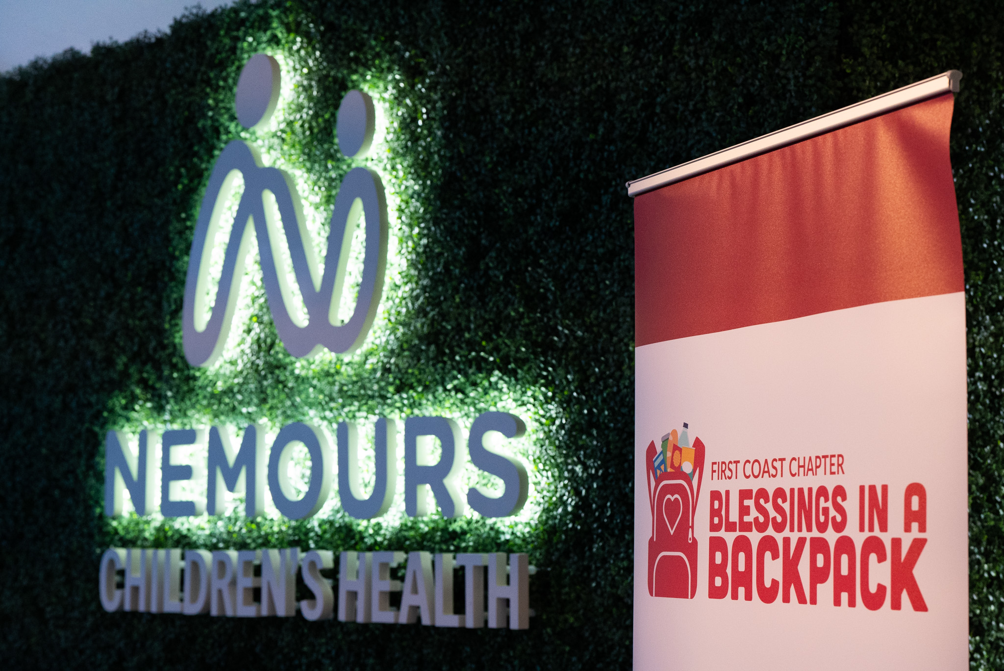 Nemours and Blessings in a Backpack event at The PLAYERS Championship