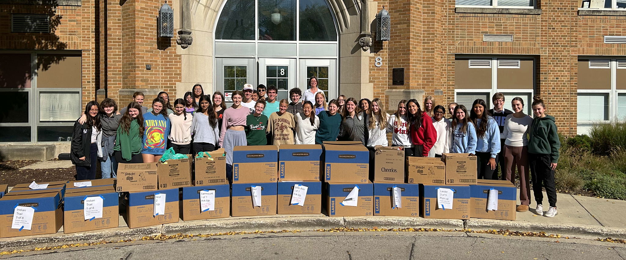 Group photo of Downers Grove program