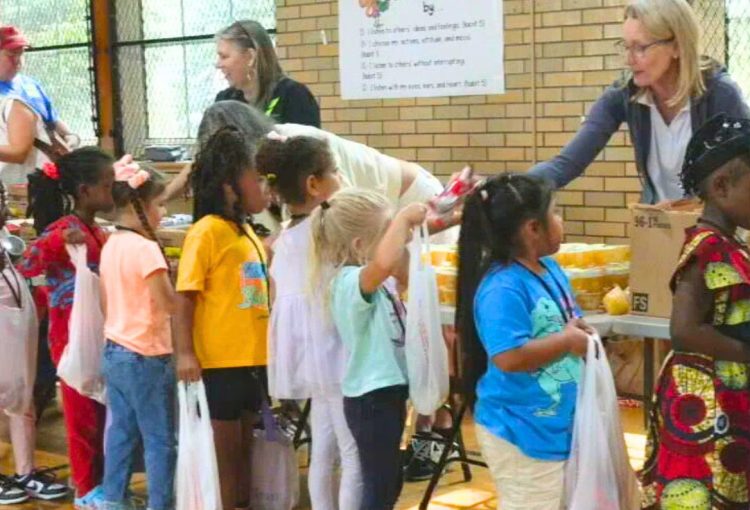Blessings in a Backpack kicks off this year’s program with packing event